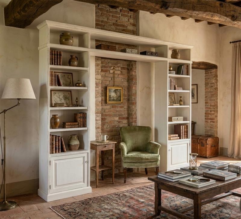 Libreria a ponte dell’ottocento, da una vecchia mesticheria umbra
