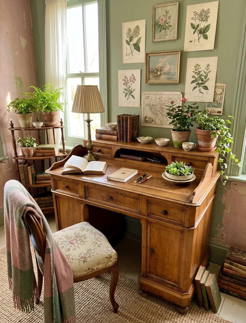 19th-Century Desk – A Quiet Corner Just for You