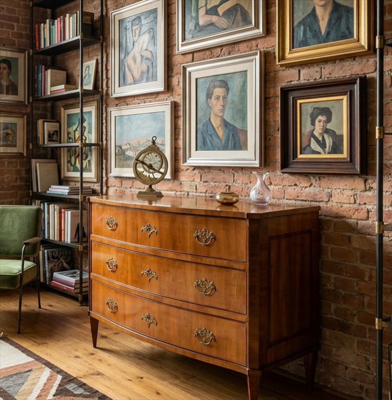 Louis XVI Chest of Drawers, Neoclassical Elegance