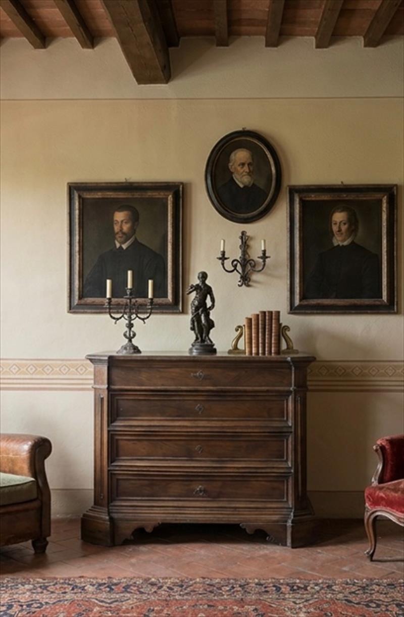 17th century Umbrian chest of drawers 