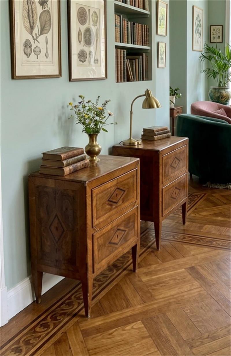 Pair of Louis XVI Bedside Tables from the Marche Region – Noble at Heart
