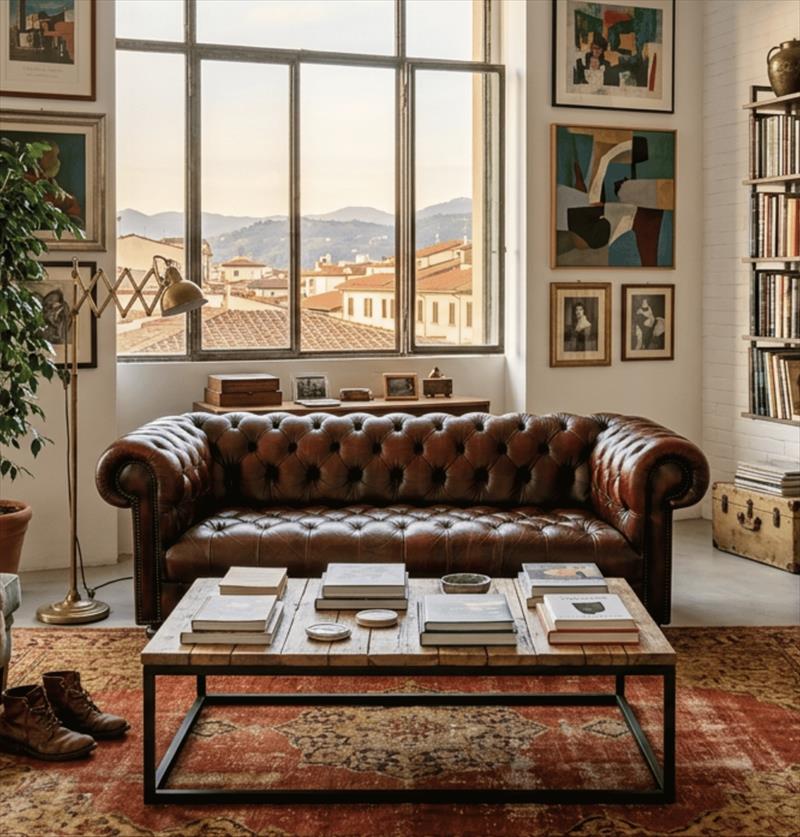 Rosso Chesterfield: eleganza Britannica