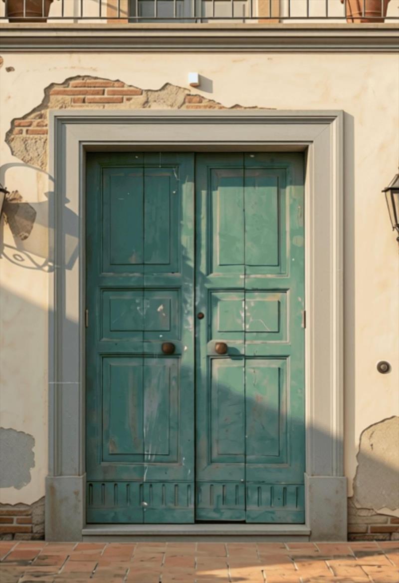 The 18th-Century Folding Entrance Door